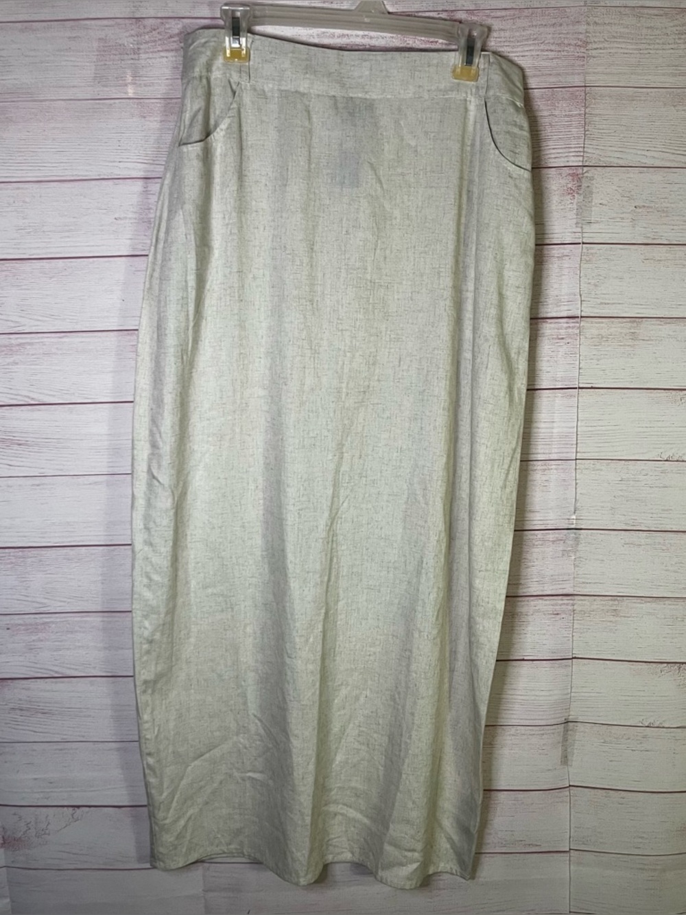 PrettyLittle‎ Thing TALL NEW  Linen Blend Skirt Size 8